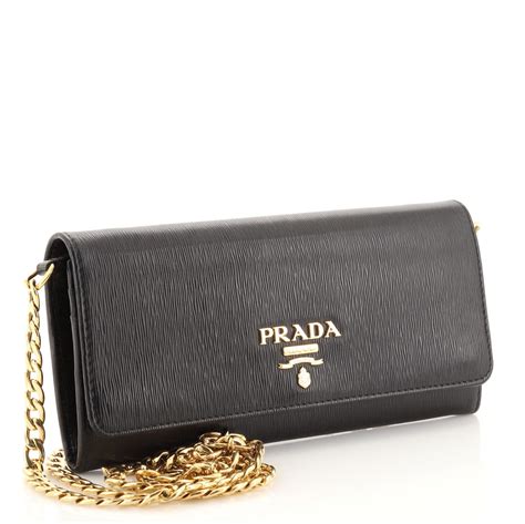 prada wallet on chain 2018|authentic Prada wallet.